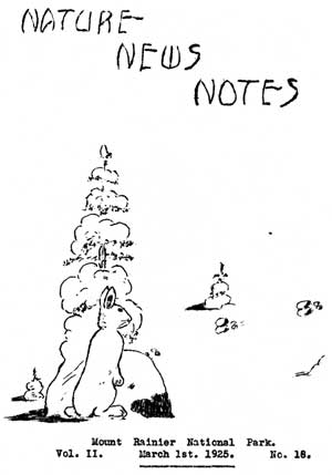 cover to Nature Notes