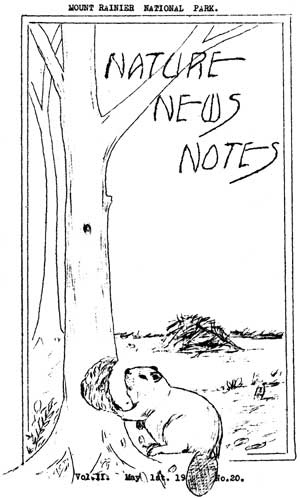 cover to Nature Notes