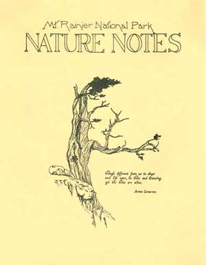 cover to Nature Notes