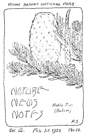 cover to Nature Notes