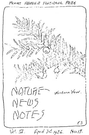 cover to Nature Notes