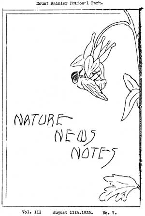 cover to Nature Notes