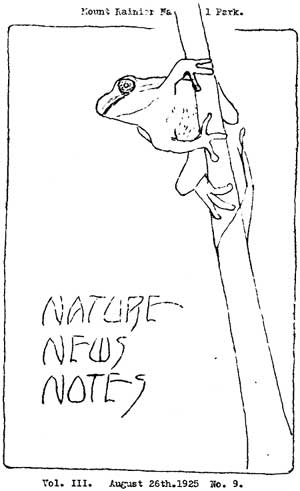 cover to Nature Notes