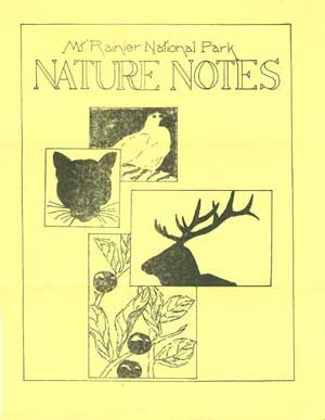 cover to Nature Notes