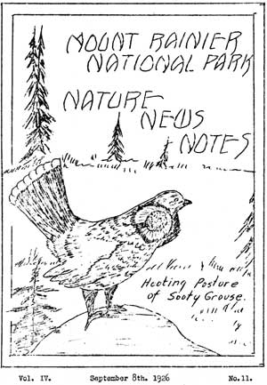 cover to Nature Notes