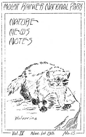cover to Nature Notes