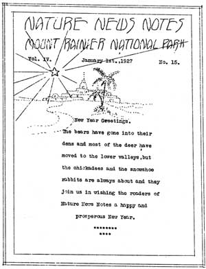 cover to Nature Notes