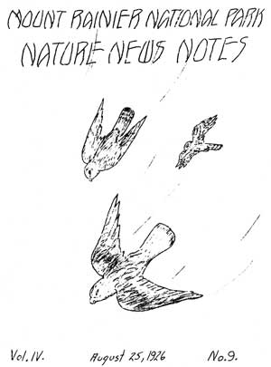 cover to Nature Notes
