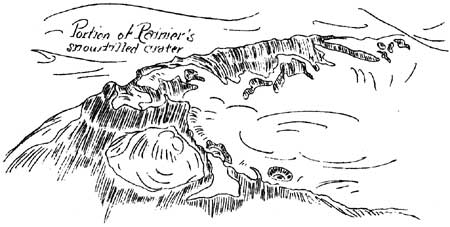 sketch of Mount Rainier