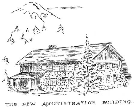 sketch of new Administration Building