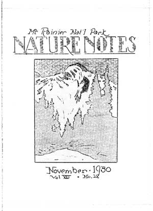 cover to Nature Notes