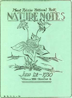 cover to Nature Notes