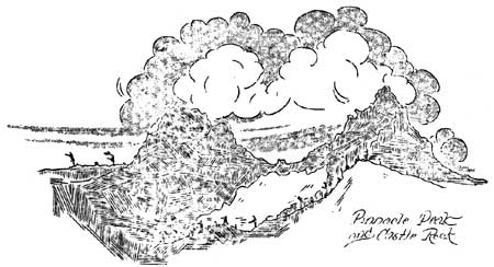 Pinnacle Peak and Castle Rock