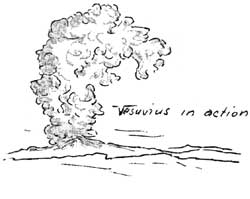 Vesuvius in action