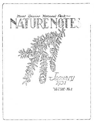 cover to Nature Notes