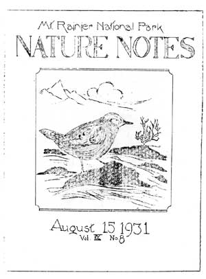 cover to Nature Notes