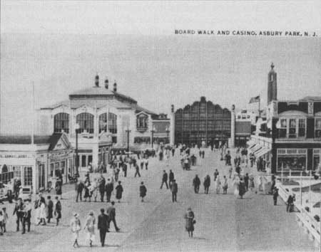 Asbury Park boardwalk and casino