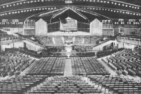 interior of Great Auditorium