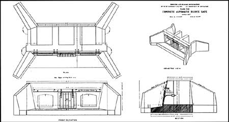 diagram of sluice gate