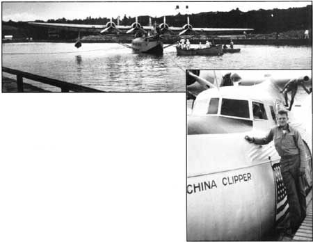 China Clipper airplane