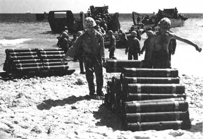 unloading ordnance