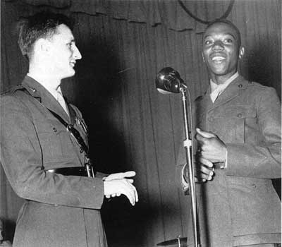 Bobby Troup and Pvt Henderson