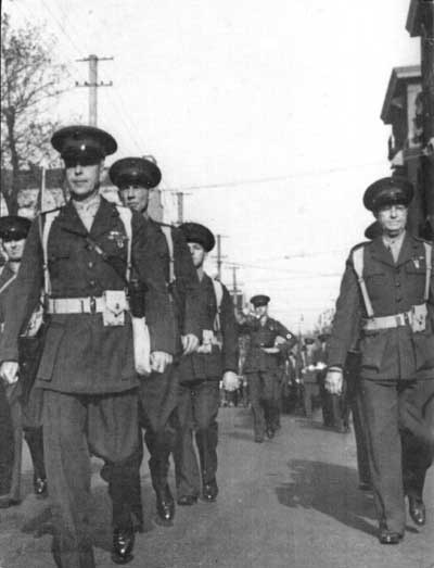 Col Samuel L. Howard and his regimental staff