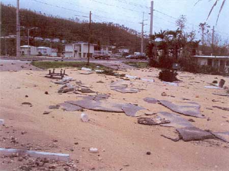 supertyphoon storm damage