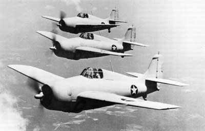 F4F-3 Grumman Wildcats