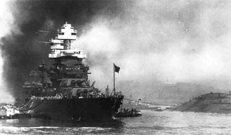 USS Arizona and Maryland