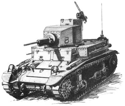 U.S. M-3 Light Tank
