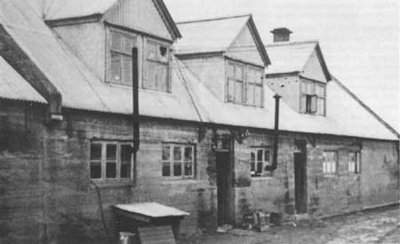 cow barn at Camp Brauterholt