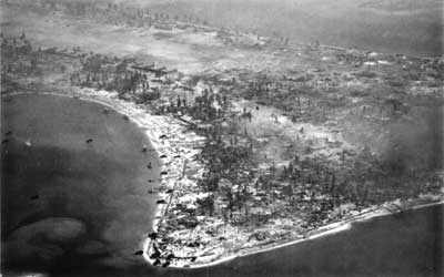 aerial photo of Betio