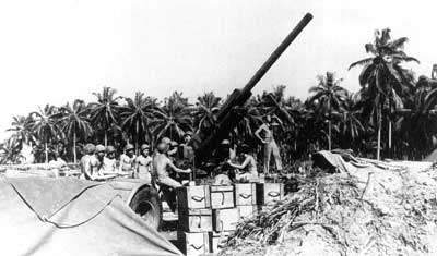 90mm antiaircraft guns