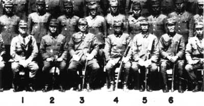 Thirty-second Army officers