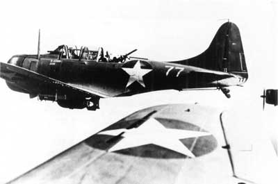 Douglas SBD Dauntless dive bomber