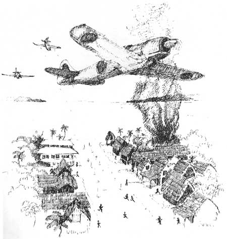 sketch of attack on Guam