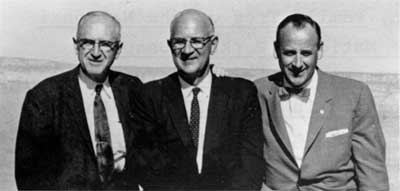 Horace Albright, Conrad Wirth, and George Hartzog