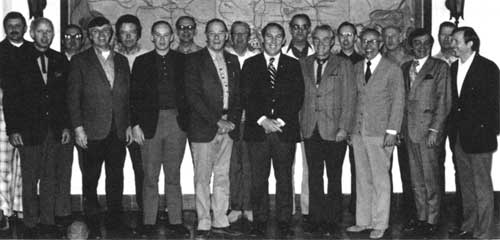 Director Walker and his staff