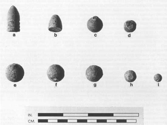 Musket Ball Size Chart