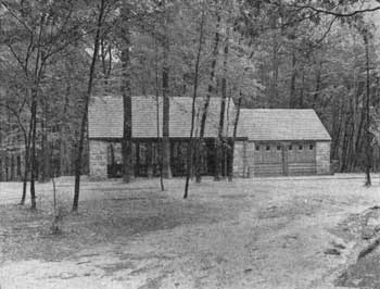 shelter and concession building