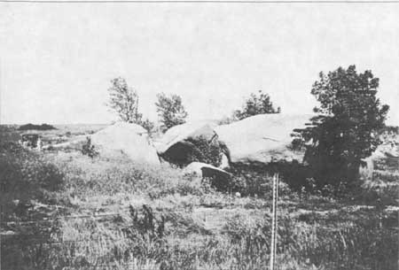 Three Maidens boulder group