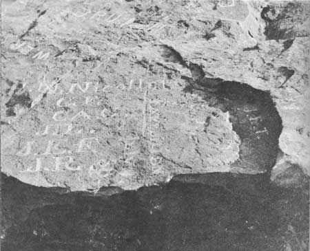 inscription at quarry