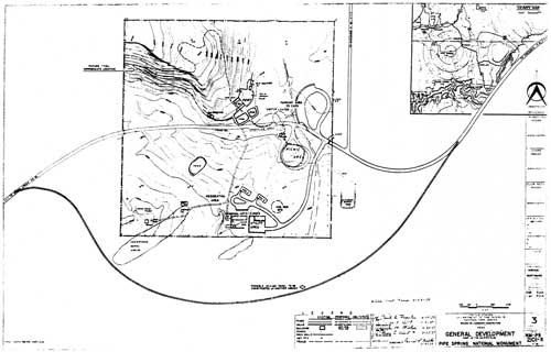 sketch
map of park from General Development Plan