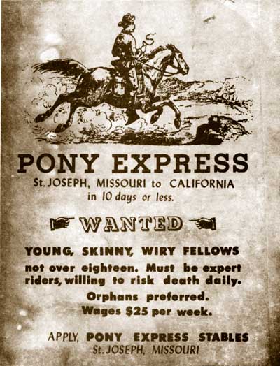 Pony Express Poster