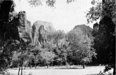 Great White Throne and Angels Landing