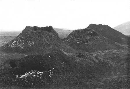 craters and cinder cones