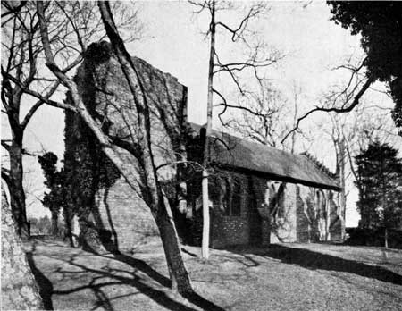 old church at Jamestown