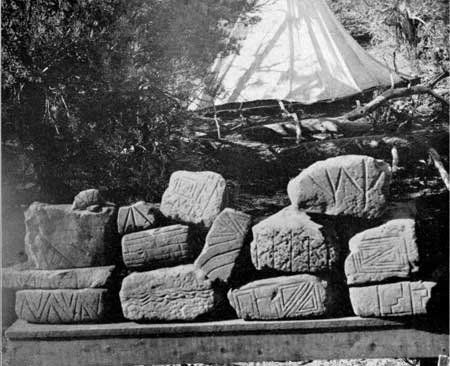 stones from Sun Temple