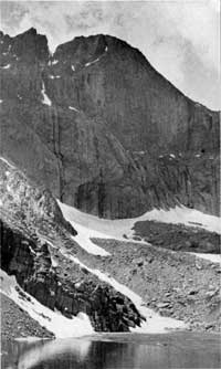 Chasm Lake and Longs Peak